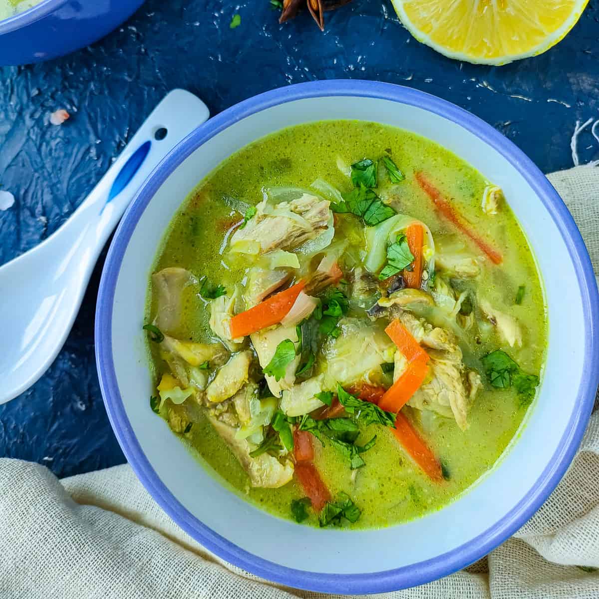 Chicken Lemon Coriander Soup